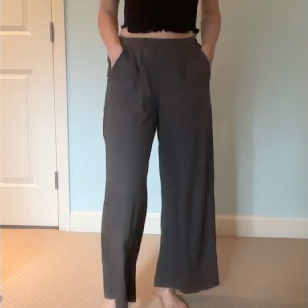 Splendid Gray Wide Leg Pants